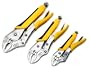 Titan 18450 3-Piece Locking Plier Set