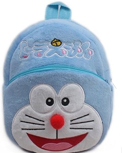 Mochila Cartoon Children's gifts kindergarten boy backpack Plush baby children school bags design kid girls lovely K T plush toy bags (Doraemon)