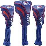 NHL New York Rangers 3-Pack Contour Fit Headcovers - Royal Blue