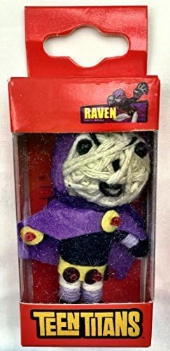 Teen Titans Dolls DC Comics Raven String Doll Keychain by Teen Titans Dolls