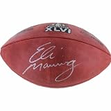 NFL New York Giants Eli Manning Autographed Super Bowl XLVI Football