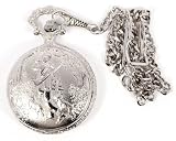 Philip Mercier Pocket Watch and Chain, Comes In Gift Box