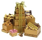 Broadway Basketeers Happy Birthday Gift Tower Deluxe