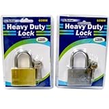High Security 60 mm Lock with 4 Keys Case Pack 48 High Security 60 mm Lock with 4 Keys Case Pack 48