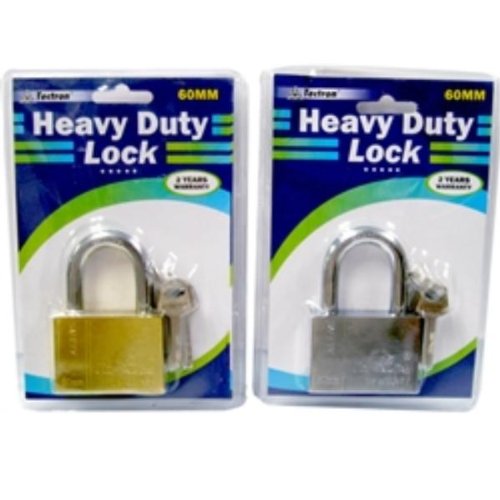High Security 60 mm Lock with 4 Keys Case Pack 48