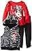 Disney Girls' Minnie Mouse Three-Piece Set in Zebra Motif