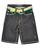 Coogi Sequence Belted Denim Shorts (Sizes 8 - 20)