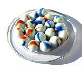25 Billes FRANCAISE - Billes en verre de 16 mm