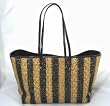 Fendi Handbags (Black/Gold) Striped Sequined Tote Bag 8BH126 REDUCED! Fendi Handbags (Black/Gold) Striped Sequined Tote Bag 8BH126 REDUCED!