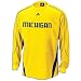 Michigan adidas Men's NCAA L/S Shooting Shirt