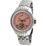 Adee Kaye Mens 35 Jewels Automatic Open Heart Tourbillon Power Reserve Watch Model AK-1097 by Adee Kaye