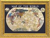 Piearth　ピィアーズ 宝石 世界マップシリーズ 40タイプ 真珠貝 P40MAP-WPKの画像