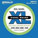 D'Addario �_�_���I �x�[�X�� EXL165SL Super Long [.045 .065 .085 .105]