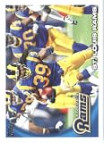 2010 Topps NFL Football Card # 353 Steven Jackson TC - St. Louis Rams (Team Card) NFL Trading Card in a Protective ScrewDown Case!