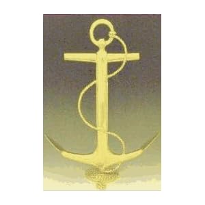 Mayer Mill Brass - AAI-1 - Large Anchor Andiron - 15 Inch - Pair