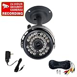 VideoSecu CCTV Infrared Night Vision Security Camera Built-in Audio Microph ....