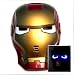 LIGHT UP IRON MAN MASK - Unique Super Hero Amazing Avengers Iron Man Cosplay Pretend Dress Up Super