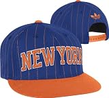 New York Knicks adidas Originals Buzzer-Beater Flat Brim Snapback Adjustable Hat