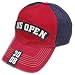 US Open 2008 Two-Tone Patch Logo Cap - Red/Navy