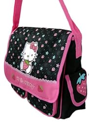 Hello Kitty Diaper Bag With Messenger Bag Style Flap