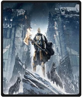 Daniellestore Custom Destiny Rise Of Iron Super Soft Fleece Throw Blanket Cozy Throw Light Weight Blanket Sofa/ Couch/ Travel Throw Blanket 50x60 Inch