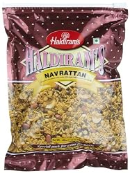 Haldiram Navratan Mix, 400-Gram Pouch (Pack of 5)