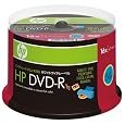 HP �f�[�^�pDVD-R 16�{���Ή� �z���C�g���C�h�v�����^�u�� 50���X�s���h���p�b�N DVD-R4.7HPWBX50S �q���[���b�g�E�p�b�J�[�h