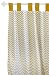 New Arrivals Curtain Panels, Gold/White, 2 Count RS.29549.00
