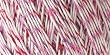 Senso Rainbow Cotton Crochet Thread Size 3, 100 Yds: Pink/White Variegated