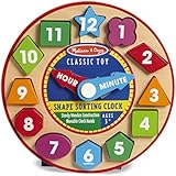 Melissa & Doug Shape Sorting Clock