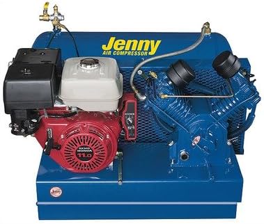 30 Gallon 8 Horse Power Gas Single Stage Skid Mount Special Portable Air Compressor Air Line Filter - Metal Bowl - 3/8 NPT: No, Lubricator - Bowl Type - 3/8 NPT: Yes, Electric Start: No