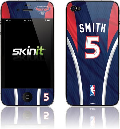 Skinit J. Smith -Atlanta Hawks #5 Vinyl Skin for Apple iPhone 4 / 4S