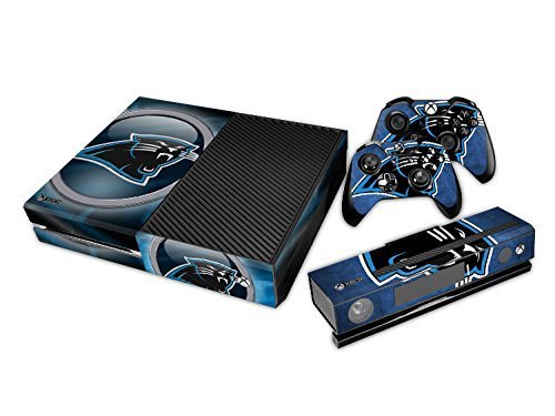 Carolina Panthers Sticker Skin Set for Microsoft Xbox One Console+Controllers Carolina Panthers Sticker Skin Set for Microsoft Xbox One Console+Controllers
