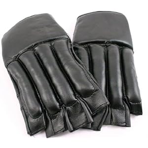 Click here to see all customer reviews now L Black Cut finger Punching Bag Mitts:Boxing Gloves