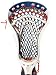 White Mesh
Stick Doctor Lacrosse Mesh Stringing Kit - USA (Navy/Red/White)