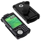 Samsung Verizon SCH-I760 Smartphone Accessory Bundle - Black Swivel Belt Clip Holster + Rapid Car Charger + Home Travel Charger