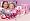 Tomy Cella Sticker Machine - Pink