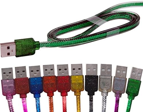 Colorful Fragrant 2in1 Air Freshner And High Speed USB 2.0 Micro USB Charging Cable Compatible With Android Samsung HTC LG Note2 Galaxy S3 S4 Data Sync Charger Cord Nokia Nexus BlackBerry Motorola and More esca16-6