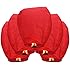 20 Pcs Chinese Sky Fly Fire Paper Lanterns Wish Balloon Wishing Lamp for Wedding Birthday Christmas Party Red