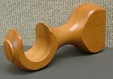 Round Support Bracket in Warm Oak finish for a 1-3/8