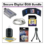 Secure Digital 8GB Memory Card with Card Reader and Accessory Kit for Canon Powershot G10, G11, SD1200IS, SD780IS, SD960IS, SD980IS, S90IS, SX120IS, SX20IS, A1100IS, Nikon Coolpix S70, S220, S230, S570, S630, S640, L20, L100, P90, and others 51xU3x7uALL. SL160 Secure Digital 8GB Memory Card with Card Reader and Accessory Kit for Canon Powershot G10, G11, SD1200IS, SD780IS, SD960IS, SD980IS, S90IS, SX120IS, SX20IS, A1100IS, Nikon Coolpix S70, S220, S230, S570, S630, S640, L20, L100, P90, and others