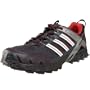 adidas Men's Kanadia 2 TR Running Shoe,Black/White/Black Silver,9 M