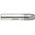 Melin Tool CC Cobalt Steel Square Nose End Mill, General Purpose, TiCN Coated, Single Cut, 4 Flutes, Center Cutting