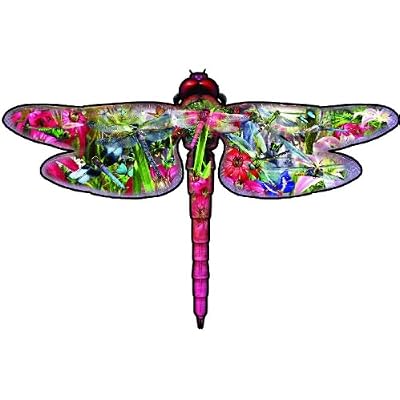 Dragon Fly Shaped Jigsaw Puzzle by David Penfound 850pc