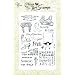 Crafty Secrets Medium Art Stamp, Support the Girls, Clear