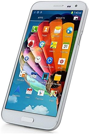 Futuretech® Star G9000 S5 Mtk6592 1.7ghz Octa Core Phone 5.2 " 1920 X 1080 Pixels FHD Capacitive Touch Screen Android 4.2 2g Ram+ 16g ROM 8mp Camera NFC Dual SIM 3g Wcdma Unlocked Smartphone with 1 Year Warranty Card (White)
