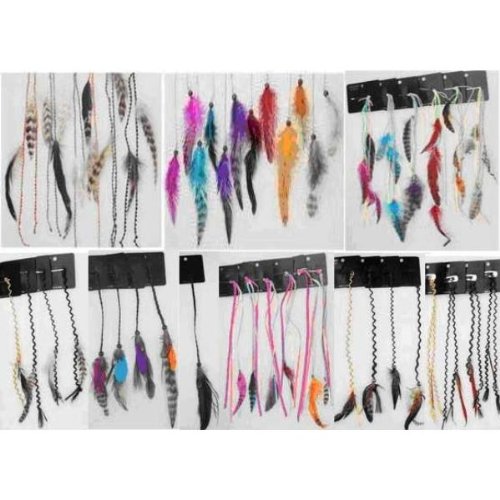 New - Feather Hair Extensions Case Pack 72 - 17672628 New - Feather Hair Extensions Case Pack 72 - 17672628