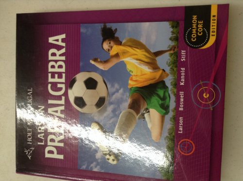 holt mcdougal larson pre algebra student edition 2012