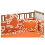 Nursery Works Macaroni Pumpkin Crib Bedding Set