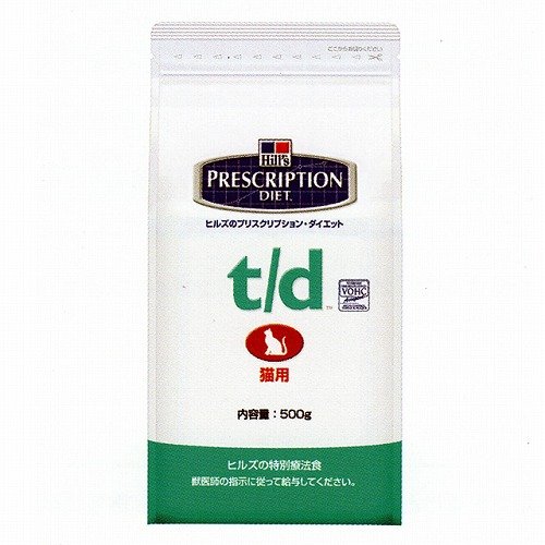 猫　t/d　【500g】